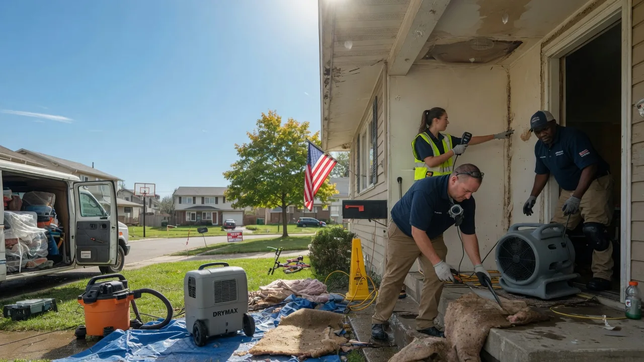 Water Damage Restoration in Rew, PA near me